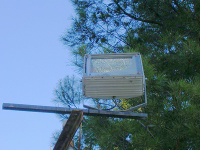 FOCO DE ALUMBRADO DEL CASTILLO